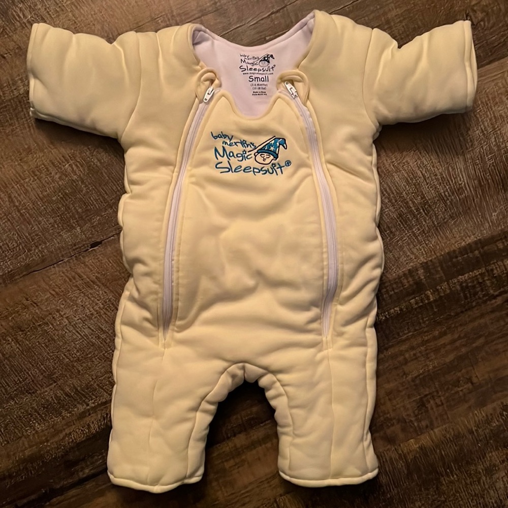 Baby Merlin’s baby sleep suit